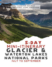 Load image into Gallery viewer, Mini  5-Day Glacier &amp; Waterton Lakes National Park Itinerary