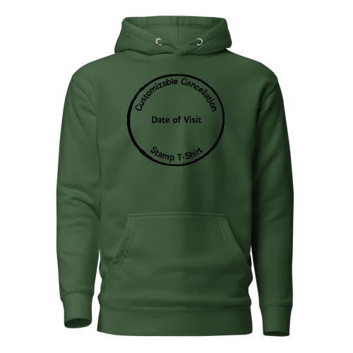 unisex-premium-hoodie-forest-green-front-674506e1788b2