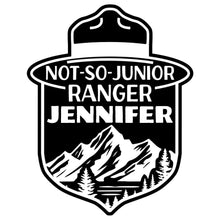 Load image into Gallery viewer, Junior Ranger Sticker COlor Options_1