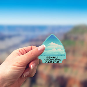 Denali National Park Sticker | Denali Arrowhead Sticker