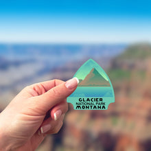 Load image into Gallery viewer, Glacier National Park Sticker | Glacier Arrowhead Sticker