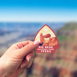 Big Bend National Park Sticker | Big Bend Arrowhead Sticker