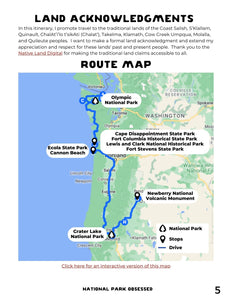 Mini  7-Day Crater Lake & Olympic National Park Itinerary