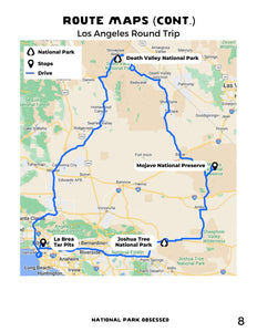 Mini  7-Day Death Valley & Joshua Tree National Park Itinerary