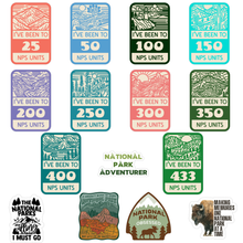 Load image into Gallery viewer, National Park Unit Milestone Stickers