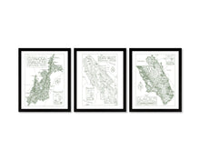 Load image into Gallery viewer, Death Valley National Park Map Hand-Drawn Print