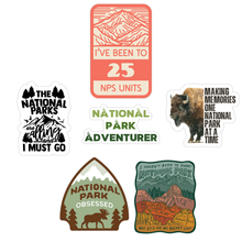 Load image into Gallery viewer, National Park Unit Milestone Stickers