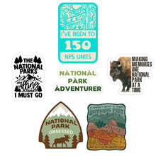 Load image into Gallery viewer, National Park Unit Milestone Stickers