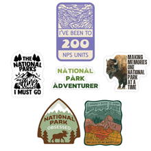 Load image into Gallery viewer, National Park Unit Milestone Stickers