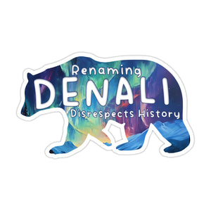 Denali/Mount McKinley Naming Protest Sticker Bundle