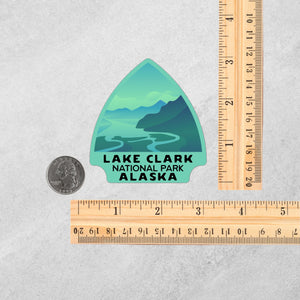 Lake Clark National Park Sticker | Lake Clark Arrowhead Sticker