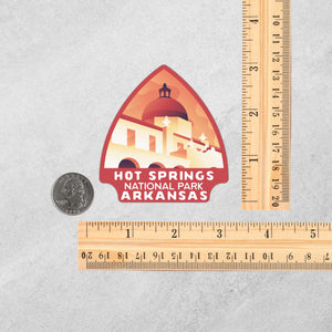 Hot Springs National Park Sticker | Hot Springs Arrowhead Sticker