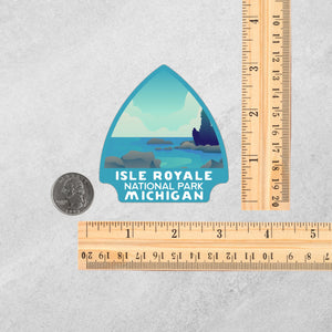 Isle Royale National Park Sticker | Isle Royale Arrowhead Sticker