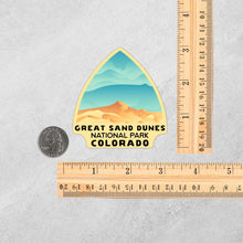 Load image into Gallery viewer, Great Sand Dunes National Park Sticker | Great Sand Dunes Arrowhead Sticker