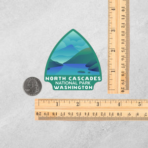 North Cascades National Park Sticker | North Cascades Arrowhead Sticker