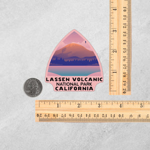 Lassen Volcanic National Park Sticker | Lassen Volcanic Arrowhead Sticker