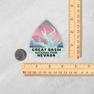 Great Basin National Park Sticker | Great Basin Arrowhead Sticker