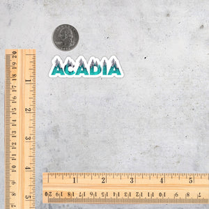 Acadia National Park Name Sticker