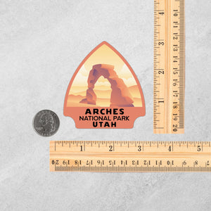 Arches National Park Sticker | Arches Arrowhead Sticker
