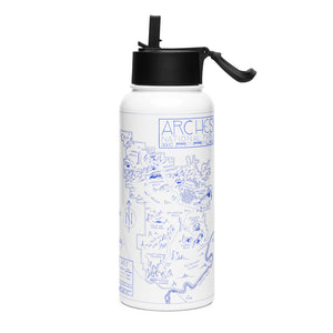 Arches Stainless Steel Water Bottle