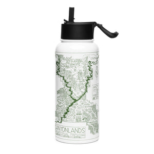 Arches and Canyonlands Stainless Steel Water Bottle