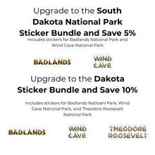 Load image into Gallery viewer, Badlands National Park Name Sticker