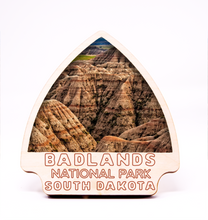 Load image into Gallery viewer, Badlands National Park Arrowhead Photo Frame