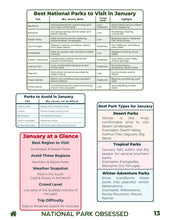 Load image into Gallery viewer, PRE-ORDER - When to visit EVERY U.S. National Park (Digital Download) (Expected release May 31, 2026)