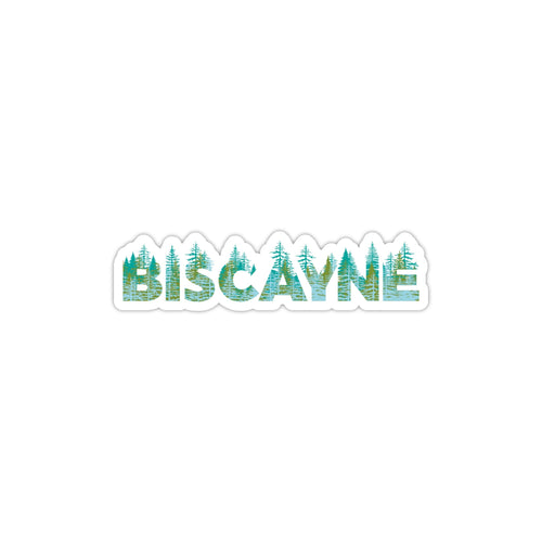 Biscayne National Park Name Sticker