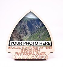 Load image into Gallery viewer, Black Canyon of the Gunnison National Park Arrowhead Photo Frame