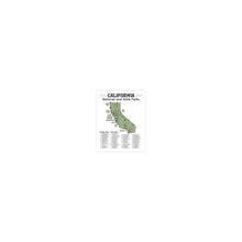Load image into Gallery viewer, California State and National Park Map | California National Park Poster | California State Park Poster