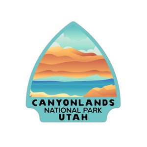 Canyonlands National Park Sticker | Canyonlands Arrowhead Sticker