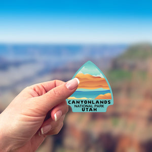 Canyonlands National Park Sticker | Canyonlands Arrowhead Sticker