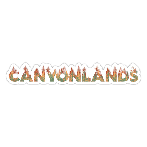 Canyonlands National Park Name Sticker