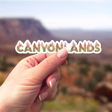 Load image into Gallery viewer, Canyonlands National Park Name Sticker