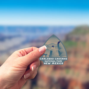 Carlsbad Caverns National Park Sticker | Carlsbad Caverns Arrowhead Sticker