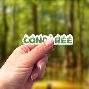 Congaree National Park Name Sticker