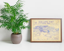 Load image into Gallery viewer, Dead Horse State Park Map Hand-Drawn Print