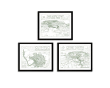 Load image into Gallery viewer, Dead Horse State Park Map Hand-Drawn Print