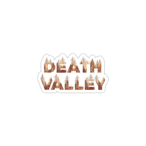 Death Valley National Park Name Sticker