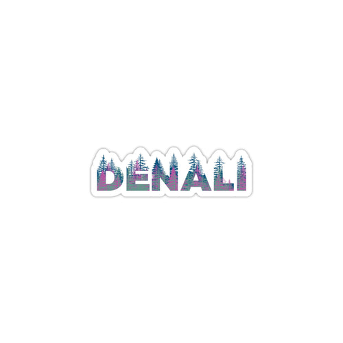 Denali National Park Name Sticker