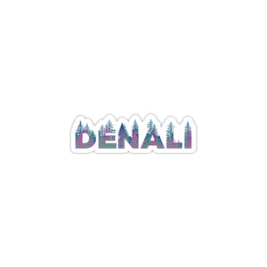 Denali National Park Name Sticker