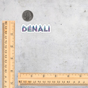 Denali National Park Name Sticker