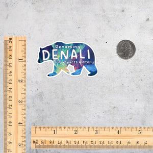 Denali/Mount McKinley Naming Protest Sticker Bundle