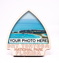 Load image into Gallery viewer, Dry Tortugas National Park Arrowhead Photo Frame
