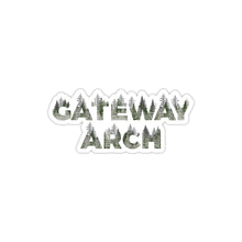 Load image into Gallery viewer, Gateway Arch National Park Name Sticker