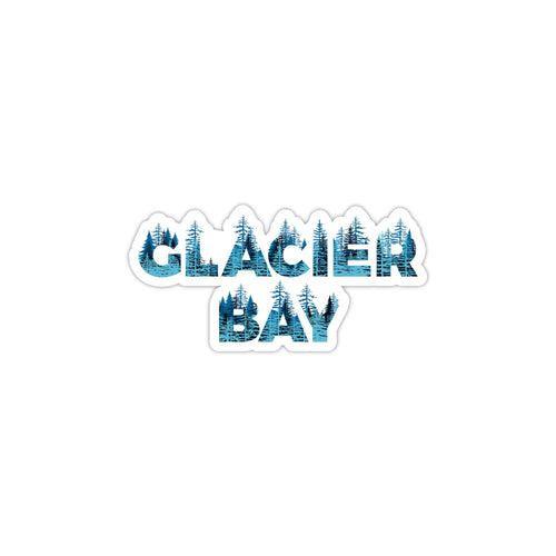 Glacier Bay National Park Name Sticker