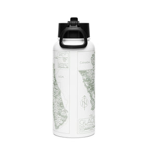 Glacier Stainless Steel Water Bottle