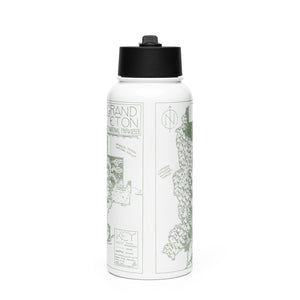 Grand Teton Stainless Steel Water Bottle