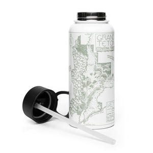 Grand Teton Stainless Steel Water Bottle